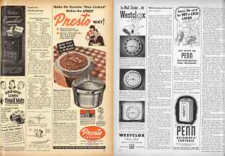 Better Homes & Gardens November 1952 Magazine Article: Page 145