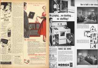 Better Homes & Gardens November 1952 Magazine Article: Page 147
