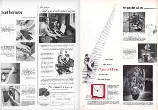 Better Homes & Gardens November 1952 Magazine Article: Page 195
