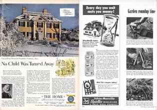 Better Homes & Gardens November 1952 Magazine Article: Page 201