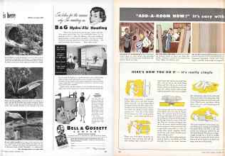 Better Homes & Gardens November 1952 Magazine Article: Page 203