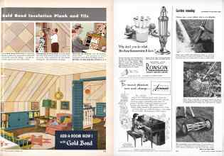 Better Homes & Gardens November 1952 Magazine Article: Page 205