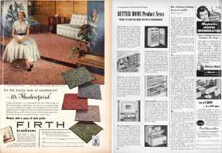 Better Homes & Gardens November 1952 Magazine Article: Page 221
