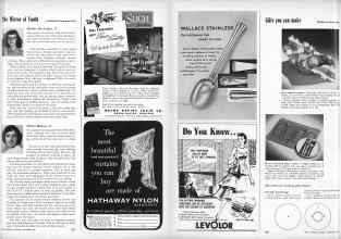 Better Homes & Gardens November 1952 Magazine Article: Page 233