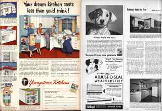 Better Homes & Gardens November 1952 Magazine Article: Page 245