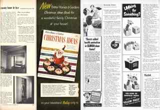 Better Homes & Gardens November 1952 Magazine Article: Page 249