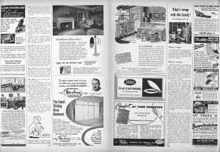 Better Homes & Gardens November 1952 Magazine Article: Page 267