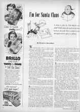 Better Homes & Gardens December 1952 Magazine Article: I'm for Santa Claus