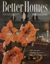 Better Homes & Gardens December 1952 Magazine Cover