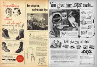 Better Homes & Gardens December 1952 Magazine Article: Page 8