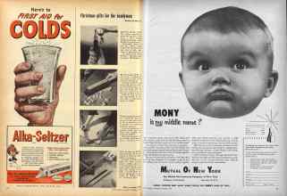 Better Homes & Gardens December 1952 Magazine Article: Page 16