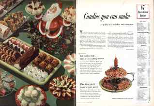 Better Homes & Gardens December 1952 Magazine Article: Page 66