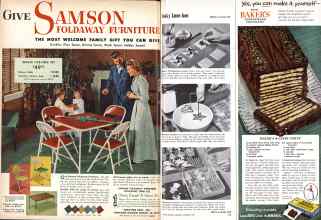 Better Homes & Gardens December 1952 Magazine Article: Page 86