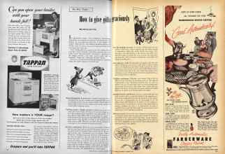 Better Homes & Gardens December 1952 Magazine Article: How to give gifts graciously