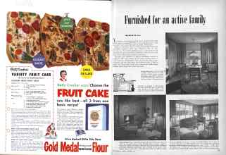 Better Homes & Gardens December 1952 Magazine Article: Page 124