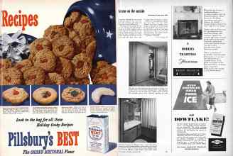 Better Homes & Gardens December 1952 Magazine Article: Page 140