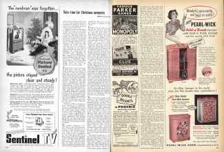 Better Homes & Gardens December 1952 Magazine Article: Page 144
