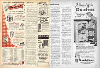 Better Homes & Gardens December 1952 Magazine Article: Page 148