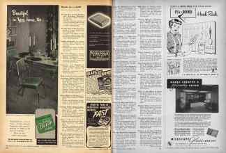 Better Homes & Gardens December 1952 Magazine Article: Page 150