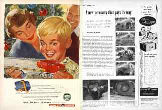 Better Homes & Gardens December 1952 Magazine Article: Page 154