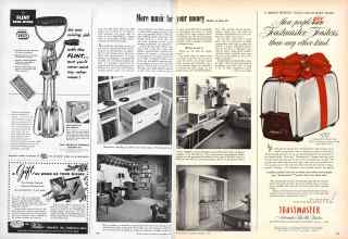 Better Homes & Gardens December 1952 Magazine Article: Page 158