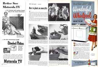 Better Homes & Gardens December 1952 Magazine Article: Page 166