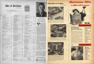 Better Homes & Gardens December 1952 Magazine Article: Page 190