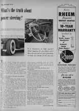 Better Homes & Gardens February 1953 Magazine Article: What's the truth about power steering?