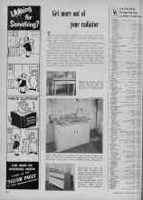 Better Homes & Gardens February 1953 Magazine Article: Get more out of your radiator
