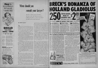 Better Homes & Gardens February 1953 Magazine Article: Page 6