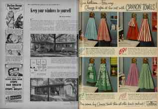 Better Homes & Gardens February 1953 Magazine Article: Page 18