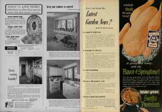 Better Homes & Gardens February 1953 Magazine Article: Page 22