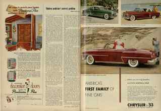 Better Homes & Gardens February 1953 Magazine Article: Page 40