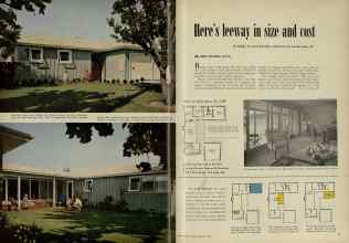 Better Homes & Gardens February 1953 Magazine Article: Page 54