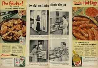 Better Homes & Gardens February 1953 Magazine Article: Page 104