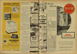 Better Homes & Gardens February 1953 Magazine Article: Page 132