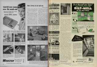 Better Homes & Gardens February 1953 Magazine Article: Page 182