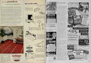Better Homes & Gardens February 1953 Magazine Article: Page 198