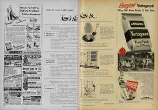 Better Homes & Gardens February 1953 Magazine Article: Now's the time to...