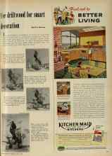 Better Homes & Gardens March 1953 Magazine Article: Use driftwood for smart decoration