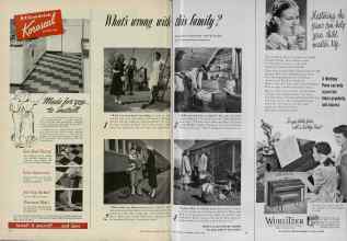 Better Homes & Gardens March 1953 Magazine Article: What's wrong with this family?