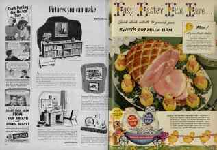 Better Homes & Gardens March 1953 Magazine Article: Page 18