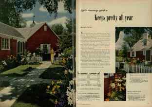 Better Homes & Gardens March 1953 Magazine Article: Keeps pretty all year