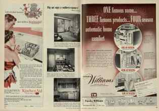 Better Homes & Gardens March 1953 Magazine Article: Page 154