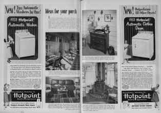 Better Homes & Gardens March 1953 Magazine Article: Ideas for your porch