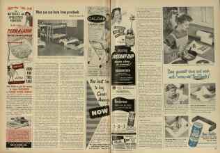 Better Homes & Gardens March 1953 Magazine Article: Page 196