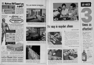 Better Homes & Gardens March 1953 Magazine Article: Page 218