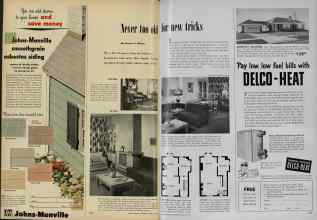 Better Homes & Gardens March 1953 Magazine Article: Never too old for new tricks