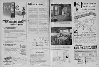 Better Homes & Gardens March 1953 Magazine Article: Page 262