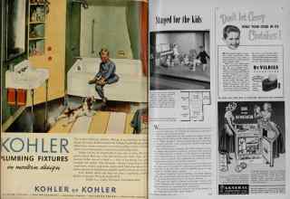 Better Homes & Gardens March 1953 Magazine Article: Page 264